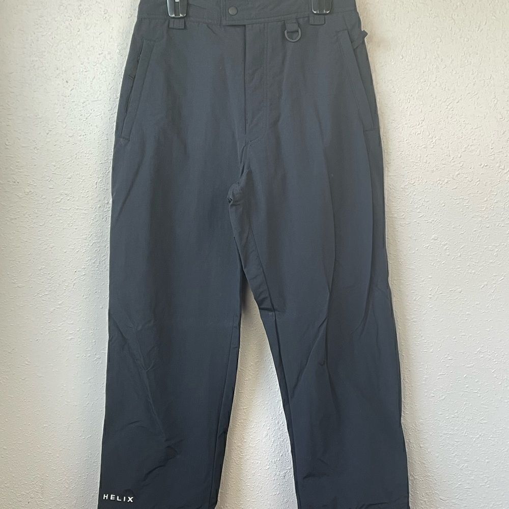EUC HELIX Mens Snowboard Ski Insulated Snow Pants Black Size S
